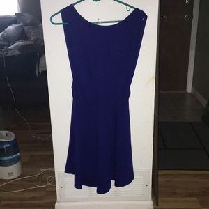 Backless Blue American Apparel dress NWT size L